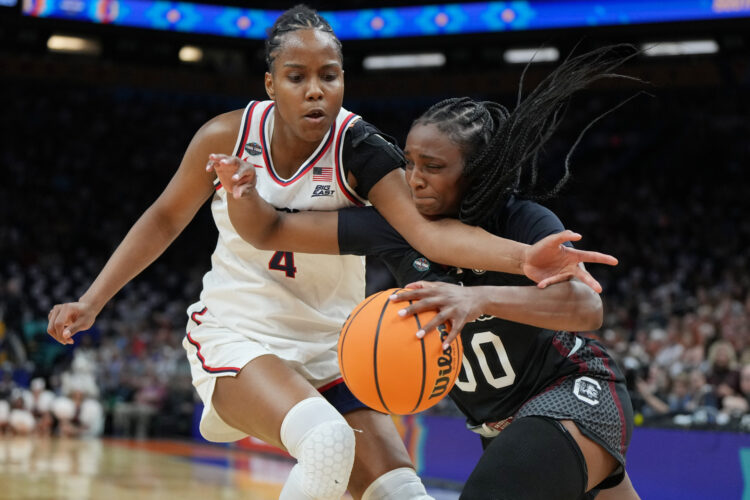South Carolina Smothers UConn 62-48 To Advance To NCAA Title Game, Snaps Huskies’ 54-Game Win Streak